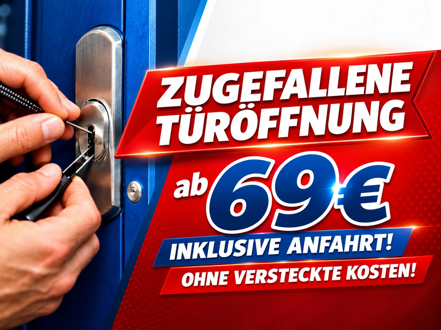 Best Türnotdienst: zugefallene Türöffnung ab 69 Euro inklusive Anfahrt – Bedingungen und Gesamtpreis vor Auftrag klären